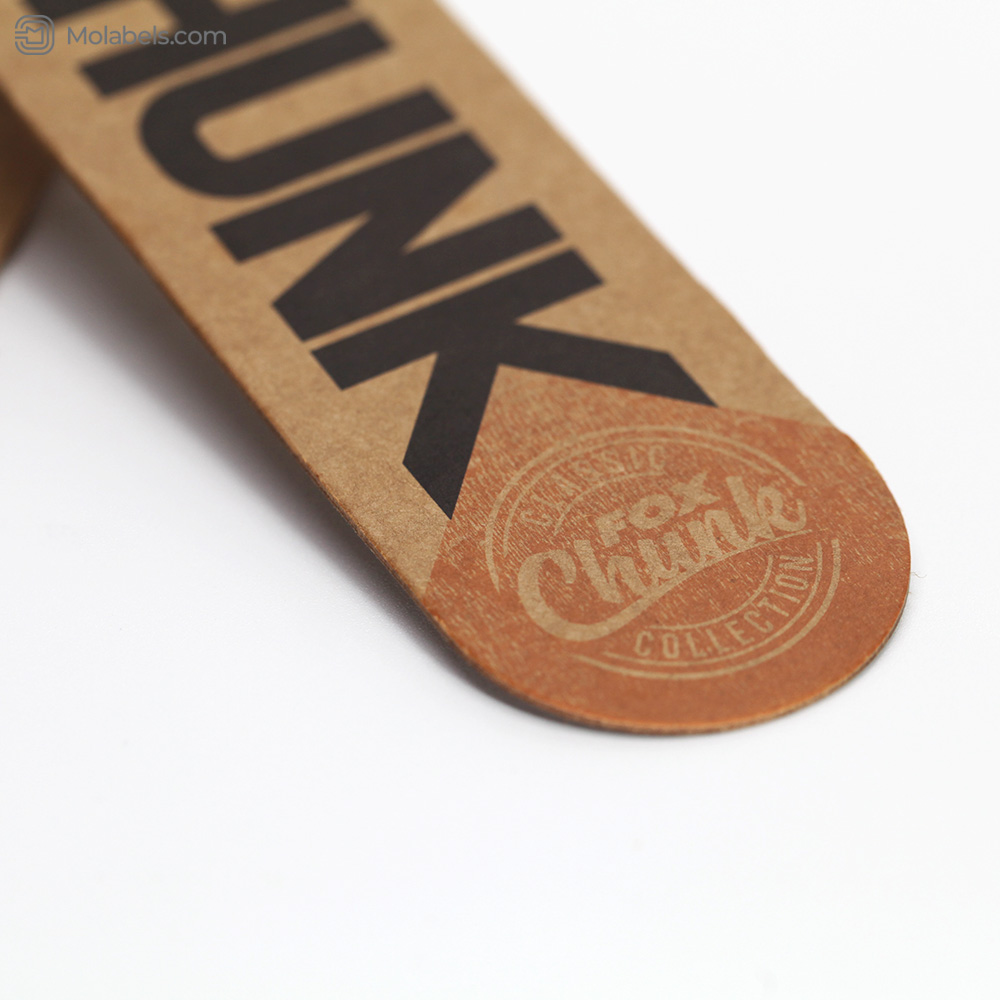 Recyclable kraft merchandise tags maker