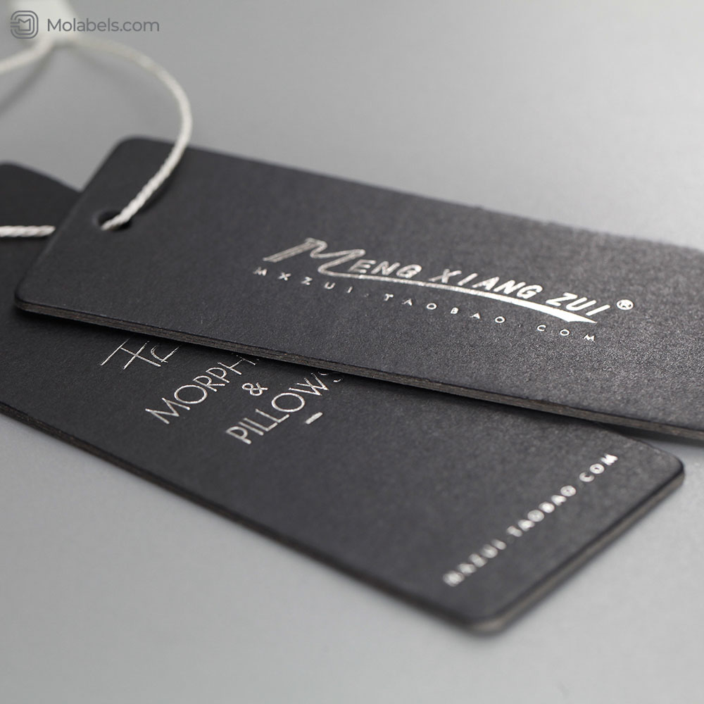 Luxury clothing hang tags label