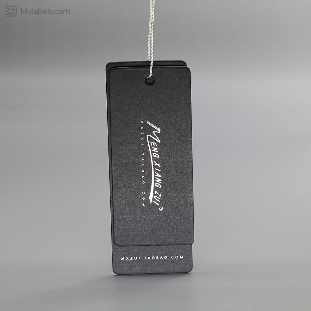 Luxury clothing hang tags label