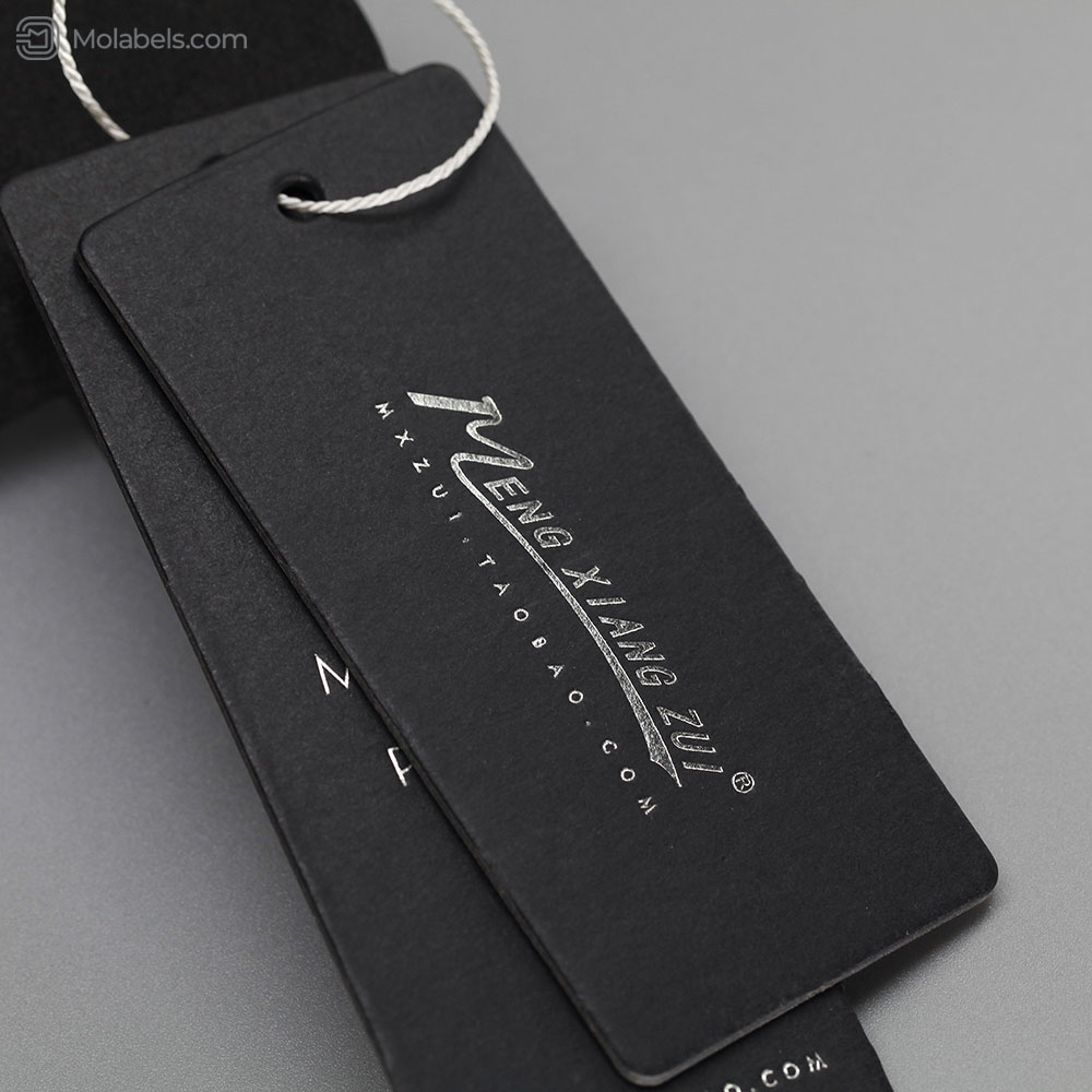 Luxury clothing hang tags label