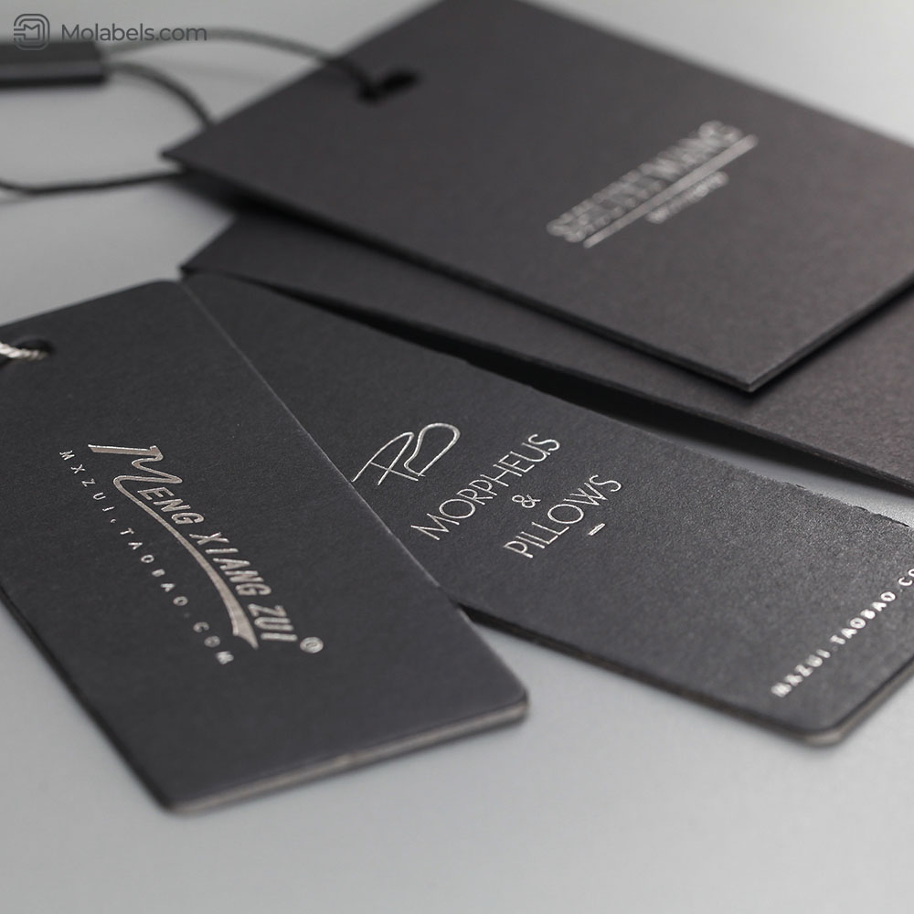 Luxury clothing hang tags label