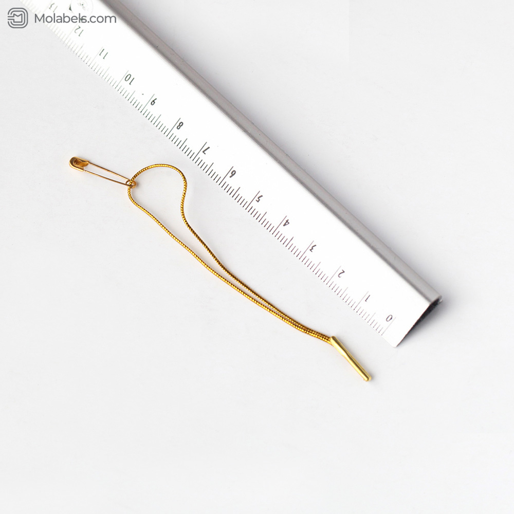 Spot Goods - Gold sling & silver string with metal pin