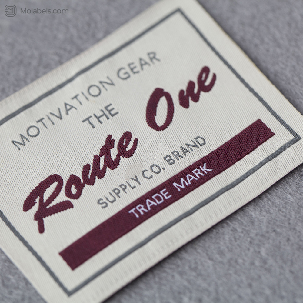 Custom clothing sew on labels