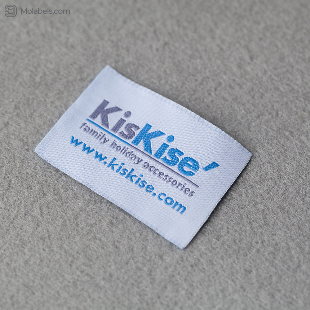 Personalized clothing tags woven business labels