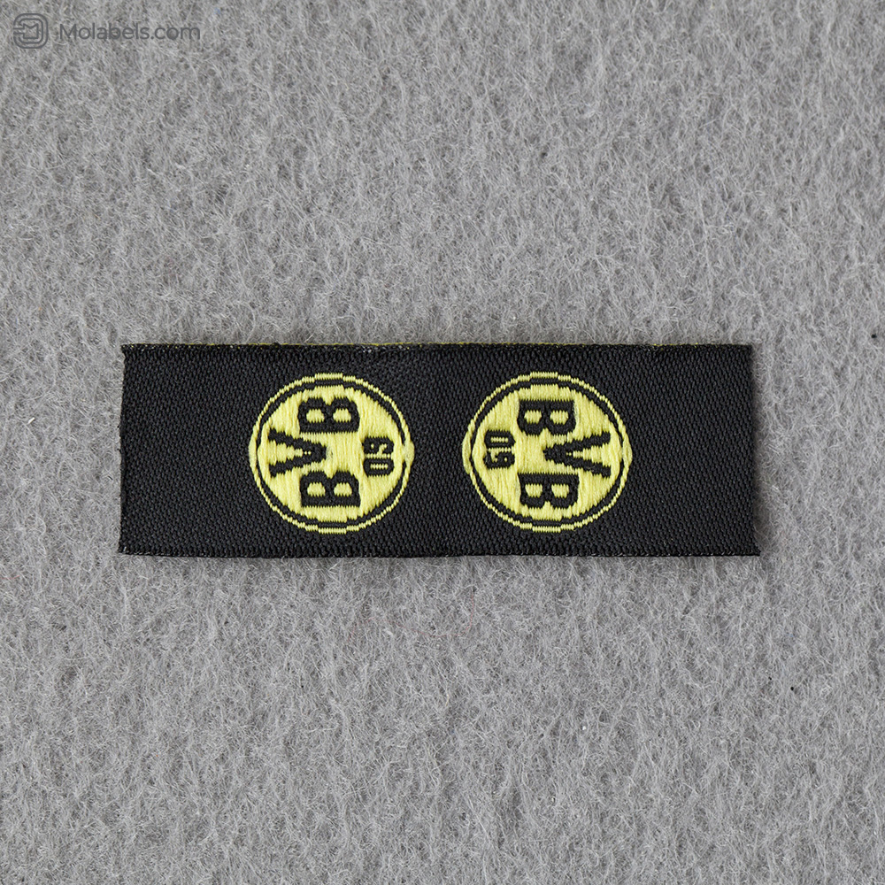 Custom small fabric woven hem labels