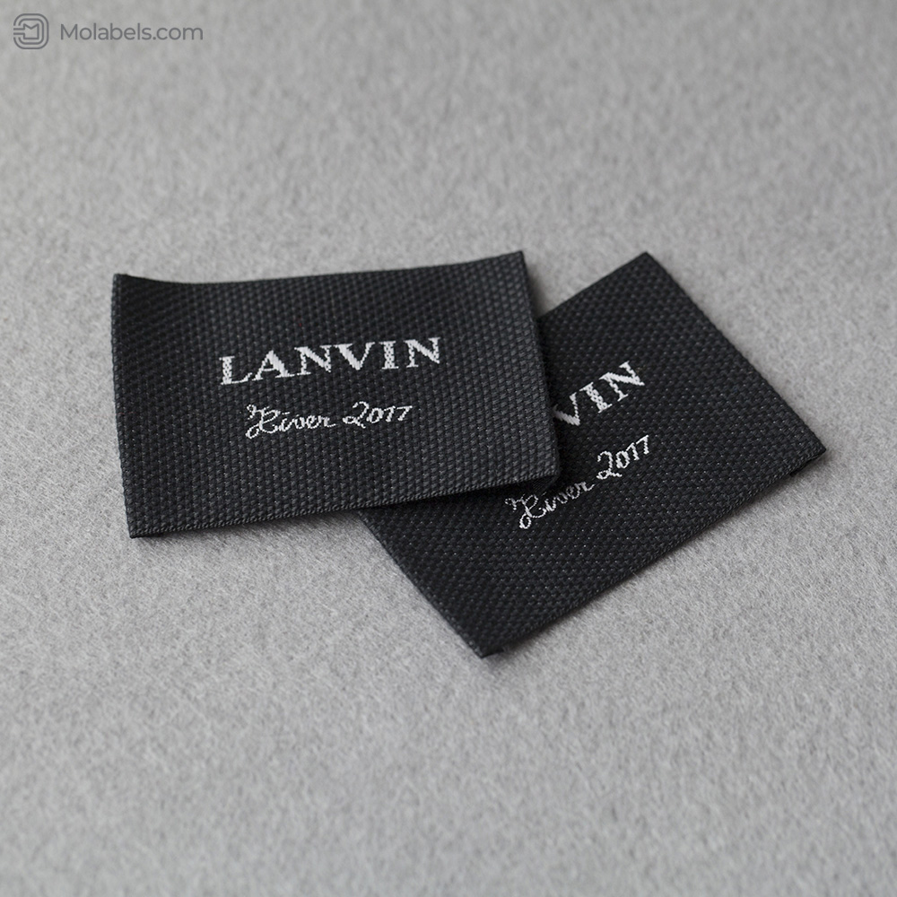 Handwoven labels for crochet items