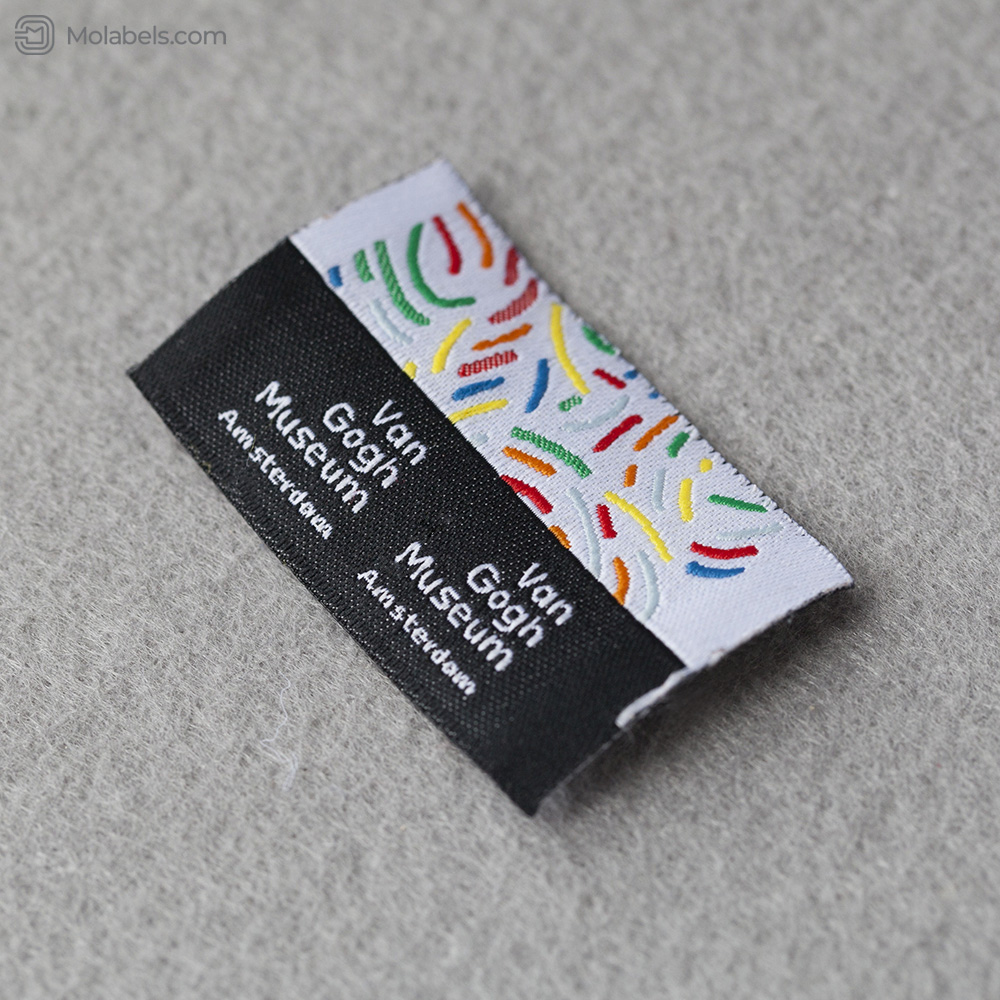 Custom high quality woven label tags