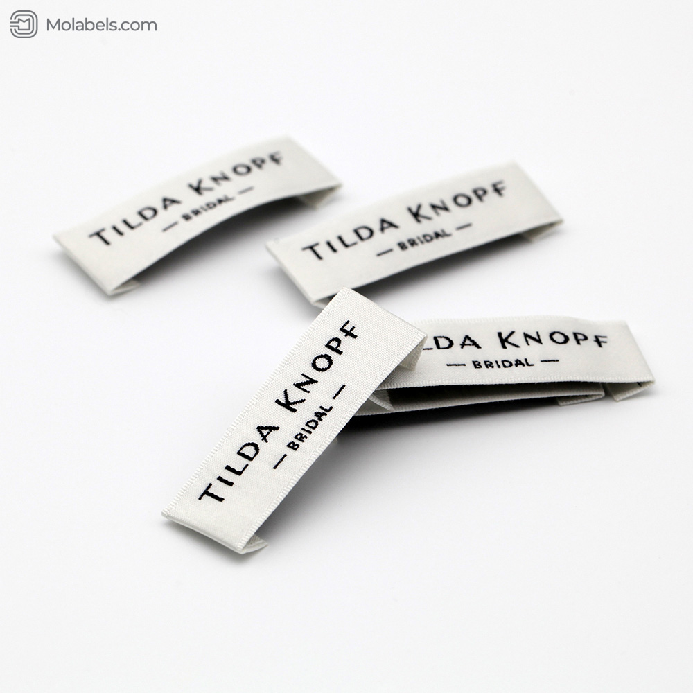 Main off white collar labels for shirt