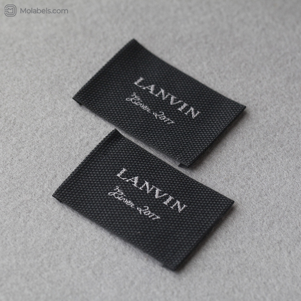 Private label clothing tags and knitting labels