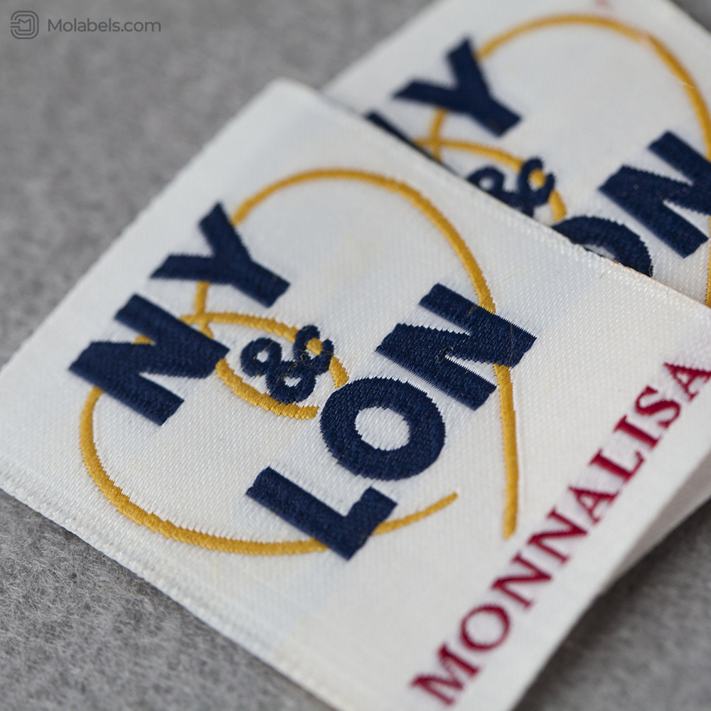 Woven apparel labels maker online