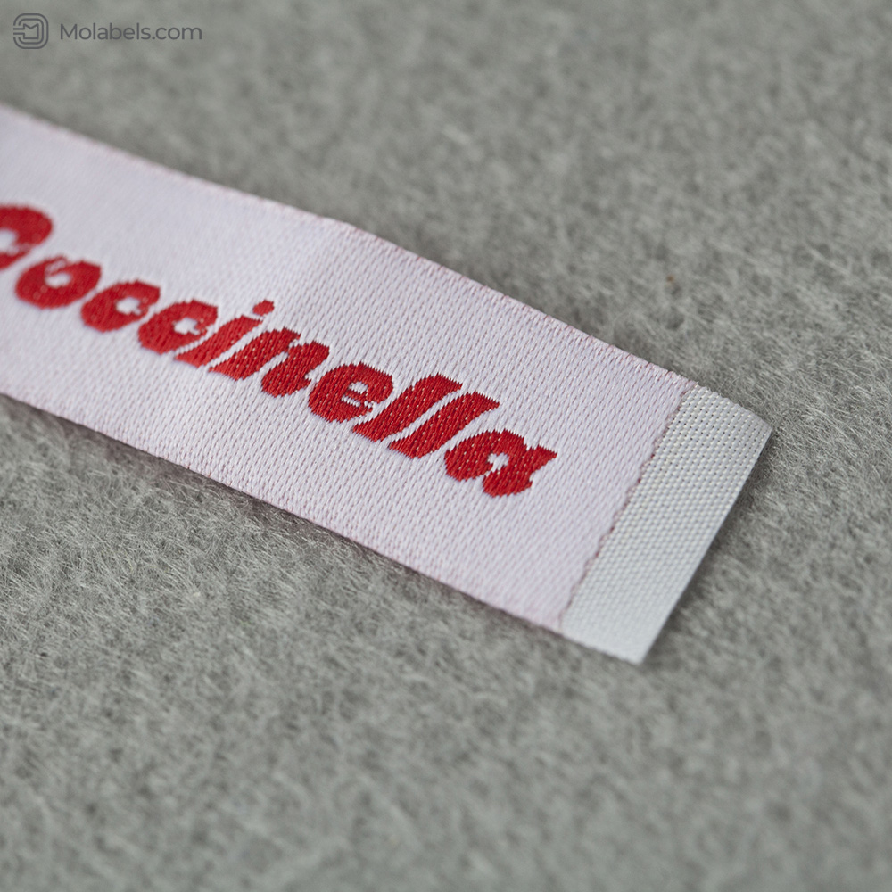 Custom woven shirt tags neck labels